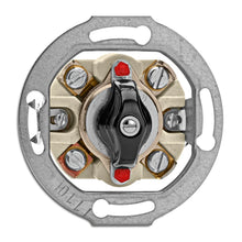 Kép betöltése a galériamegjelenítőbe: Üveg bakelit forgókapcsoló - alternatív