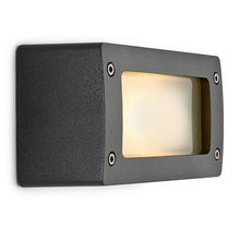 Kép betöltése a galériamegjelenítőbe: Grafitszürke alumínium fali lámpa