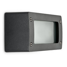 Kép betöltése a galériamegjelenítőbe: Grafitszürke alumínium fali lámpa