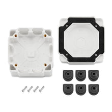 Kép betöltése a galériamegjelenítőbe: Bakelit kötődoboz - fehér