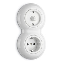 Kép betöltése a galériamegjelenítőbe: Porcelán billenőkapcsoló - alternatív
